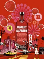 �������� ��� ���������� �������� - Absolut Raspberri